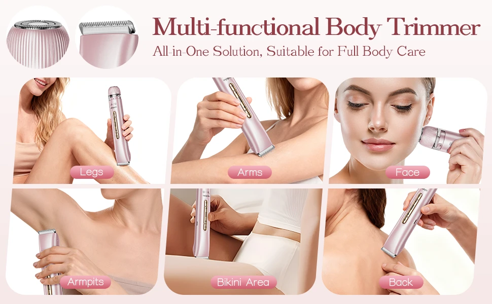 knvovno Bikini & Body Hair Trimmer multi functional body trimmer