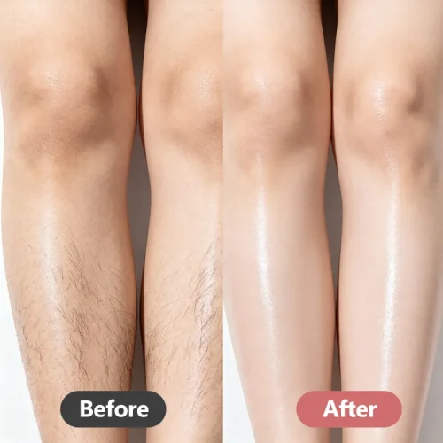 bikini line grooming before and after